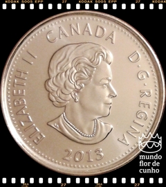 Km NEW Canadá 25 Cents 2013 XFC Prooflike # A Guerra de 1812 - Salaberry © - comprar online