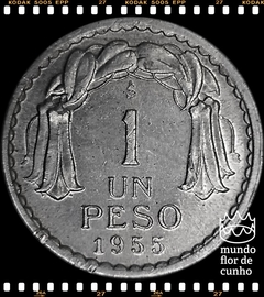 Km 179a Chile 1 Peso 1955 So FC © - comprar online