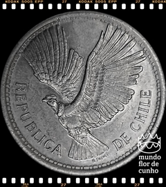 Km 181 Chile 10 Pesos / 1 Condor 1957 So FC # Condor Andino ©