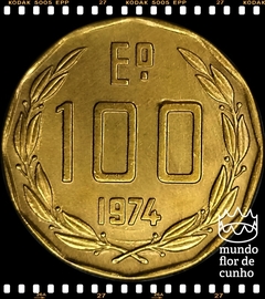 Km 202 Chile 100 Escudos 1974 So XFC © - comprar online
