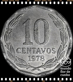 Km 205a Chile 10 Centavos 1978 So XFC © - comprar online