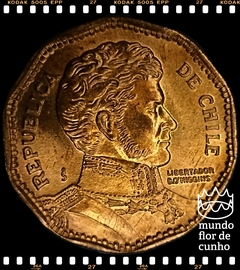 Km 219.1 Chile 50 Pesos 1982so XFC # Data Larga, "9" com ponta © - comprar online