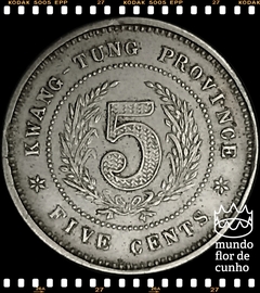 Km 420 China, Província Kwangtung 5 Cents 8(1919) MBC Escassa © - comprar online