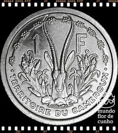Km 8 Camarões 1 Franc 1948(a) XFC ©