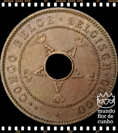 Km 16 Congo Belga 2 Centimes 1910 FC Escassa # Alberto I © - comprar online