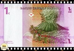 .P80a Congo, Republica Democratica 1 Centime 01/11/1997 FE - comprar online