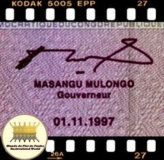 .P80a Congo, Republica Democratica 1 Centime 01/11/1997 FE na internet