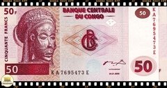 .P91A Congo, Republica Democratica 50 Francs 04/01/2000 FE