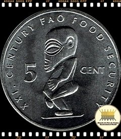 Km 369 Cook, Ilhas 5 Cents 2000 XFC F.A.O. (FAO) ®