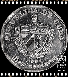 Km 576.1 Cuba 10 Centavos 1994 FC # Castelo da Força © - comprar online