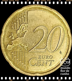Km 82 Chipre 20 Euro Cents 2008 XFC ©