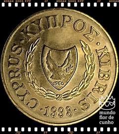 Km 54.3 Chipre 2 Cents 1998 XFC © - comprar online