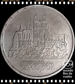 Km 37 Alemanha, República Democrática 5 Mark 1972A XFC # Cidade de Meissen ©
