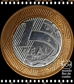 Km 656 Brasil 1 Real 2002 SOB Bimetálica # Anômala com Reverso Inclinado a Esquerda (135°) © - comprar online