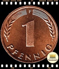 Km 105 Alemanha. Republica Federal 1 Pfennig 1969 F XFC