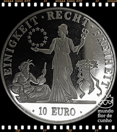N#150671 Alemanha. Republica Federal 10 Euros 1997 XFC Proof # Pré Euro 1999 ©