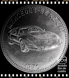 Alemanha, República Federal Medalha Antiga da Shell XFC # Série Carros Esportivos Famosos: Mercedes-Benz C 111 ©