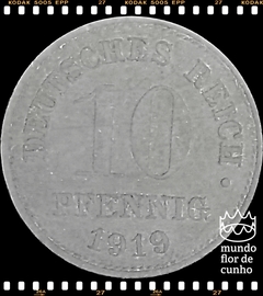 Km 26 Alemanha, Império 10 Pfennig 1919 FC © - comprar online