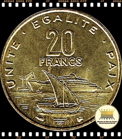 Km 24 Djibuti 20 Francs 1999 (a) XFC ®