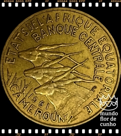 Km 2 Estados Africanos Equatoriais 10 Francs 1961 (a) MBC/SOB ©