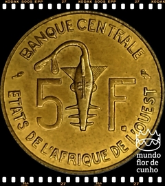 Km 2 Estados Africanos Ocidentais 5 Francs 1960 (a) XFC © - comprar online