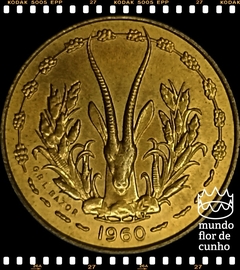 Km 2 Estados Africanos Ocidentais 5 Francs 1960 (a) XFC ©