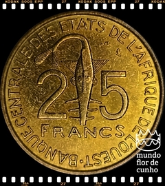 Km 5 Estados Africanos Ocidentais 25 Francs 1972 (a) XFC Muito Escassa © - comprar online