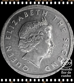 Km 35 Estados do Caribe Oriental 2 Cents 2002 XFC # Elizabeth II © - comprar online