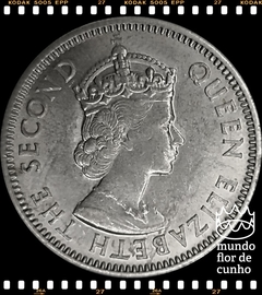 Km 6 Estados do Caribe Oriental 25 Cents 1965 FC # Elizabeth II © - comprar online