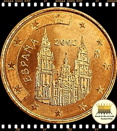 Km 1040 Espanha 1 Euro Cent 2002(h) XFC ©