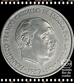 Km 790 Espanha 10 Centimos 1959 XFC # Francisco Franco ©