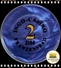 República Checa # Ficha (Token) Ingo Cassino da Cidade de Franzensbad 2 DM Data ND XFC ®