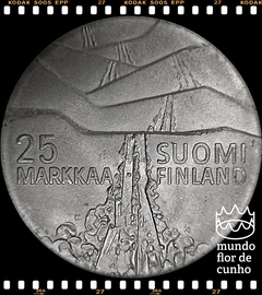Km 56 Finlândia 25 Markkaa 1978 KN XFC Prata # Campeonato Mundial de Esqui Nórdico da FIS 1978 ©