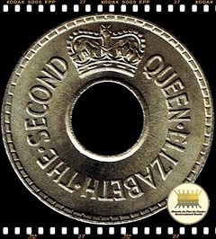 Km 20 Fiji, Ilhas 1/2 Penny 1954 XFC Escassa ® - comprar online