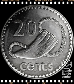 Km 53a Fiji, Ilhas 20 Cents 2006 XFC ©