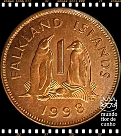 Km 2a Falkland, Ilhas (Malvinas, Ilhas) 1 Penny 1998 XFC ©