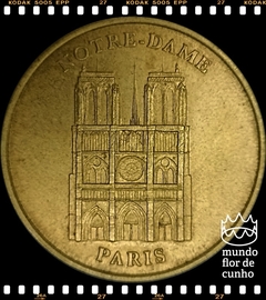 França Medalha Pontos Turisticos de Paris: Notredame # SOB/FC ©