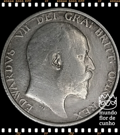 Km 800 Grã Bretanha 1 Shilling 1910 BC Prata Escassa © - comprar online