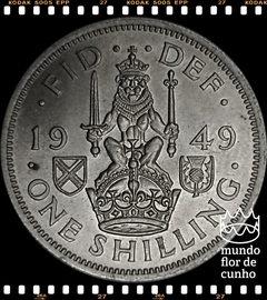 Km 877 Grã Bretanha 1 Shilling 1949 XFC ©