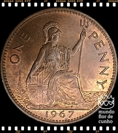 Km 897 Grã Bretanha 1 Penny 1967 FC © - comprar online