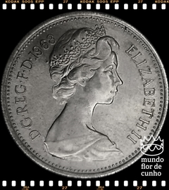 Km 911 Grã Bretanha 5 New Penny 1968 XFC # Primeiras Moedas da Mudança para o Sistema Decimal © - comprar online
