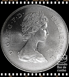 Km 921 Grã Bretanha 25 New Pence ND (1980) XFC # 80° Aniversário da Rainha Elizabeth II ©