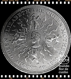 Km 921 Grã Bretanha 25 New Pence ND (1980) XFC # 80° Aniversário da Rainha Elizabeth II © - comprar online