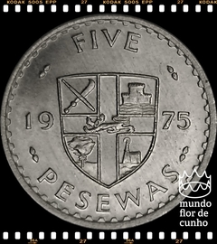 Km 15 Gana 5 Pesewas 1975 XFC © - comprar online