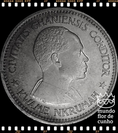 Km 6 Gana 2 Shilling 1958 XFC # Kwane Nkrumah © - comprar online