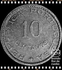 Km 12 Guiné Portuguesa 10 Centavos 1973 XFC Muito Escassa ©
