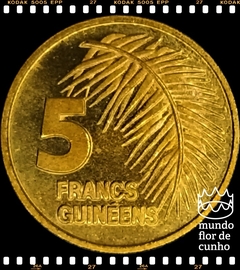 Km 53 Guiné 5 Francs 1985 XFC ©