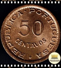 Km 8 Guiné Portuguesa 50 Centavos 1952 XFC ® - comprar online