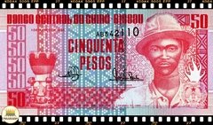 .P10 Guiné Bissau 50 Pesos 01/03/1990 FE