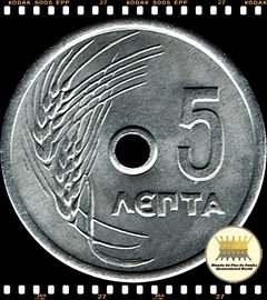 Km 77 Grécia 5 Lepta 1971 XFC Escassa ®